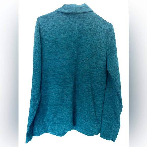 NWOT Tek Gear Women’s Fleece Pullover - Blue w/ Small Cowl Neck - Size Small - Picture 4 of 4